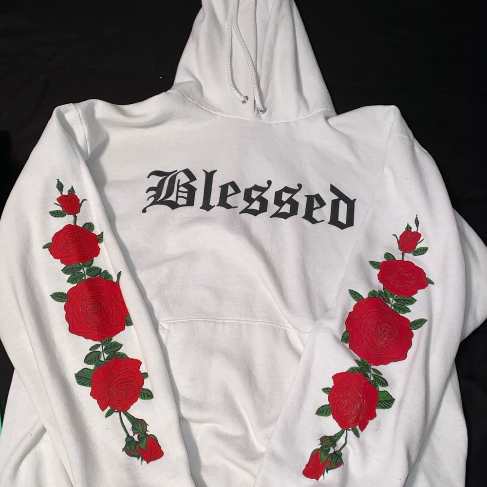 Phora white hoodie